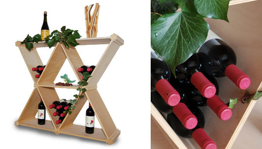 Weinpyramide