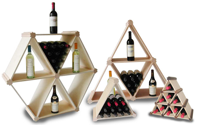 die Weinpyramide